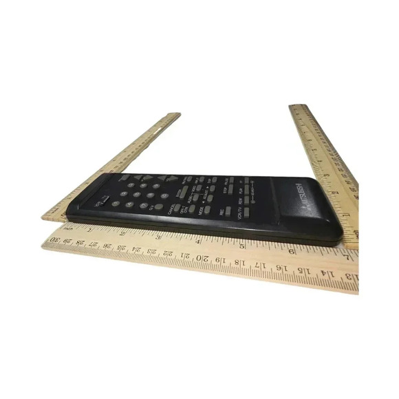 Mitsubishi *READ* Remote Control 290P004B1 930614 M Black Tested - Picture 5 of 10